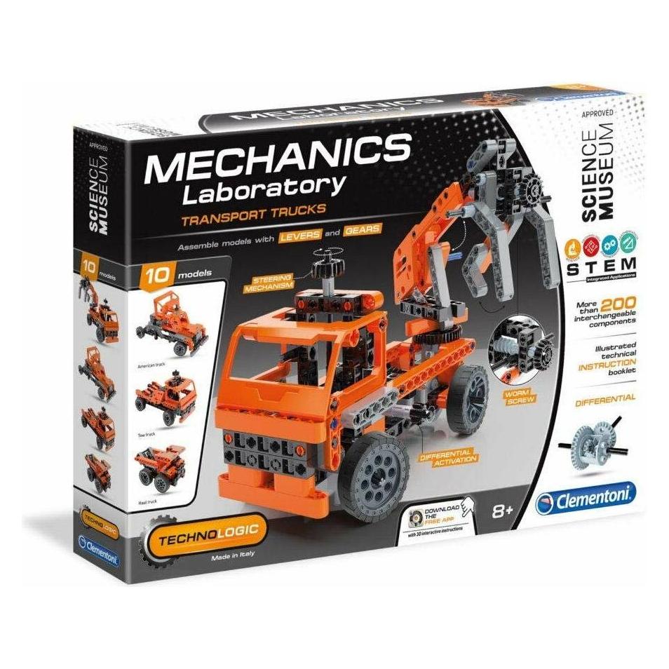 Clementoni Mechanics Constructor Truck 200Pcs 7502 (34724439)