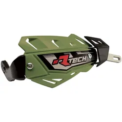 Racetech, Motorrad Zubehör, (RTECH) HANDSCHUTZ (LENKER) YAMAHA T7 TENERE 700 '19-'24 FARBE GRÜN