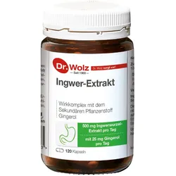 Ingwer Extrakt Dr.wolz Kapseln 120 St