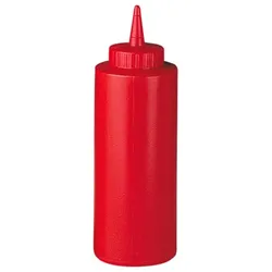 MONOUSO - Flasche Würze Spender Rot 360ml (6 Stück)