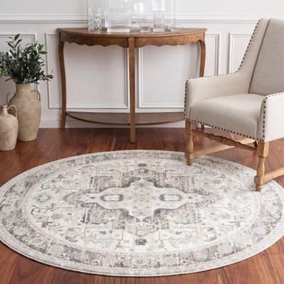 Martha Stewart Mulberry Tzippora Traditional Cotton Rug