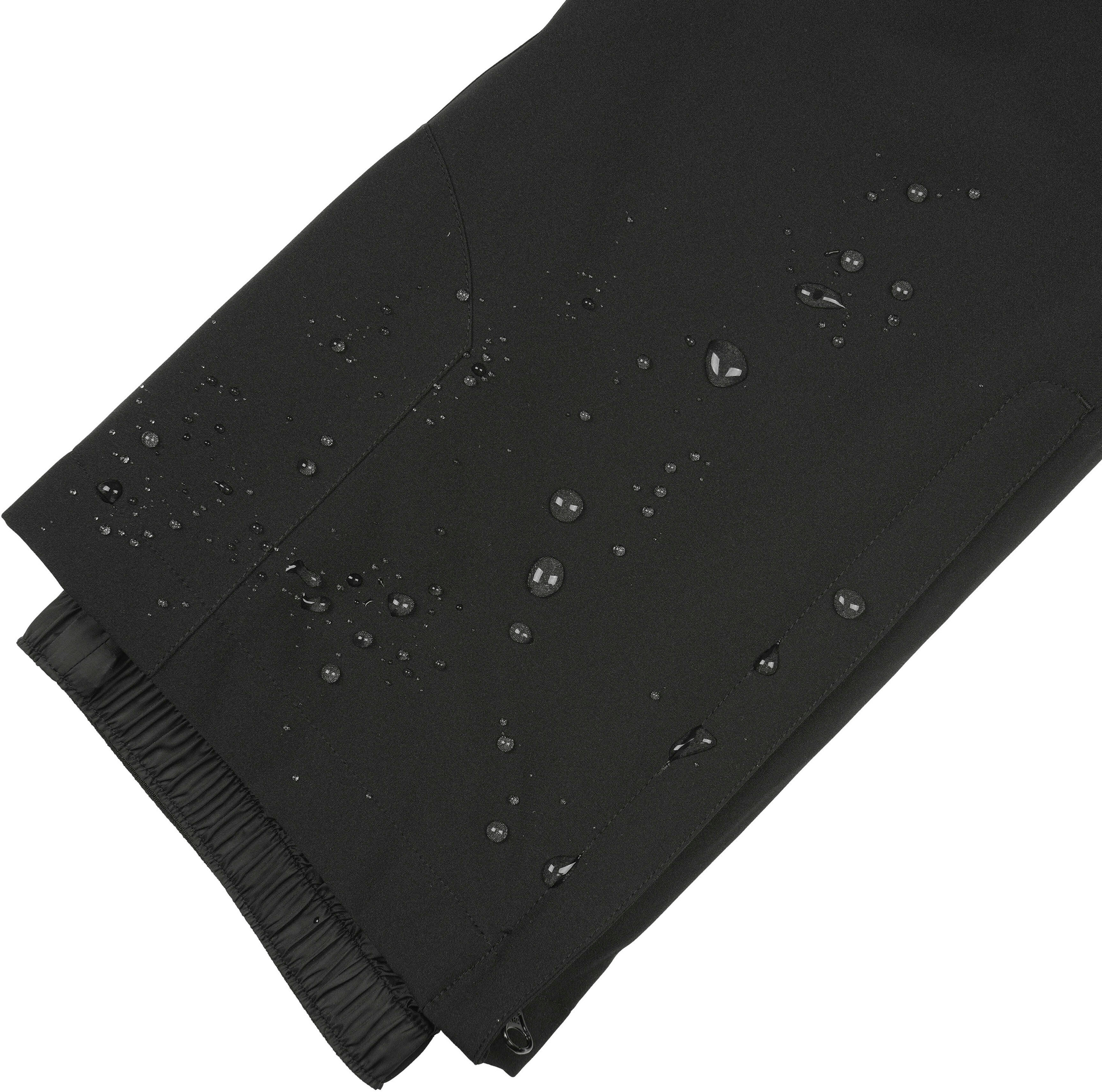 Skihose ICEPEAK "ICEPEAK FLASHER", Damen, Gr. 44, N-Gr, basic schwarz, Web, Obermaterial: 100% Polyester. Futter: 100% Polyamid. Wattierung: 100% Polyester, Hosen Skihose, für Snowboard, Alpinski und Skilanglauf, mit Reissverschluss basic schwarz 44, N-Gr
