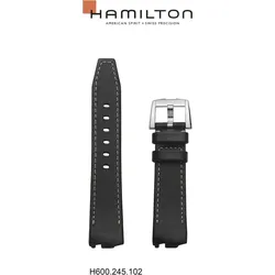 Hamilton - Ventura Band-set Leder-schwarz H690.245.102 - schwarz