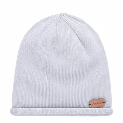 Antonio Strick Mütze Beanie - hellgrau