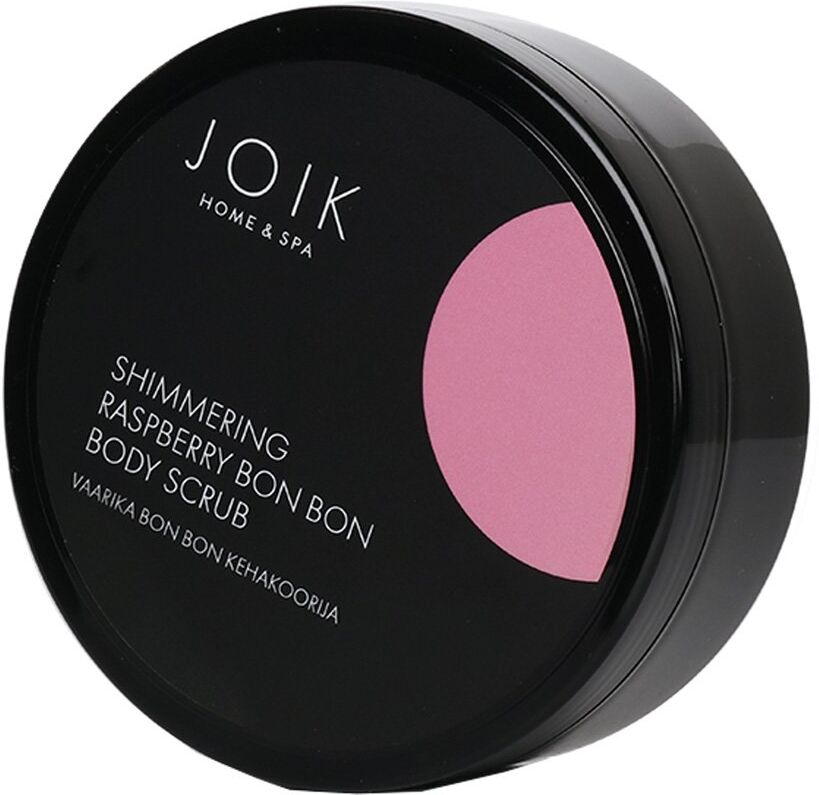 JOIK HOME & SPA Shimmering Raspberry Bon Bon Body Scrub 210g