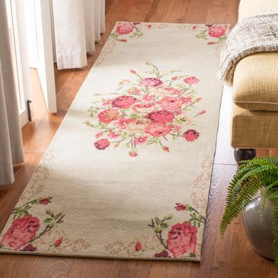 SAFAVIEH Classic Vintage Boho Gaynell Oriental Cotton Rug