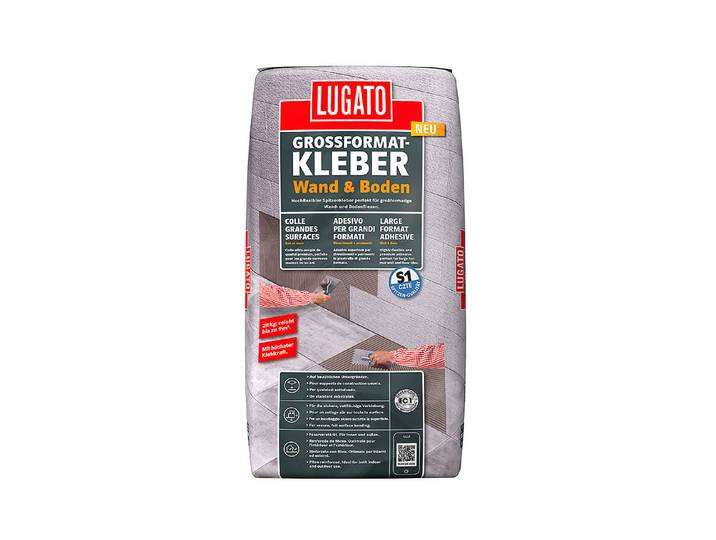 Lugato Grossformatkleber Wand & Boden 20 kg