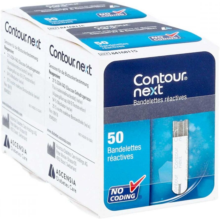 Contour Next Sensoren Teststreifen