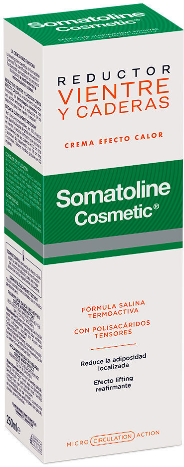 Somatoline Cosmetic Vientre & Caderas reductor crema efecto calor 250 ml