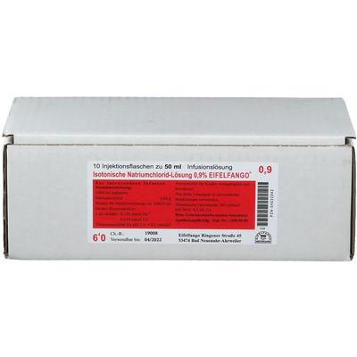 Isotonische NaCl Lösung 0,9% Eifelfango 10x50 ml Infusionslösung