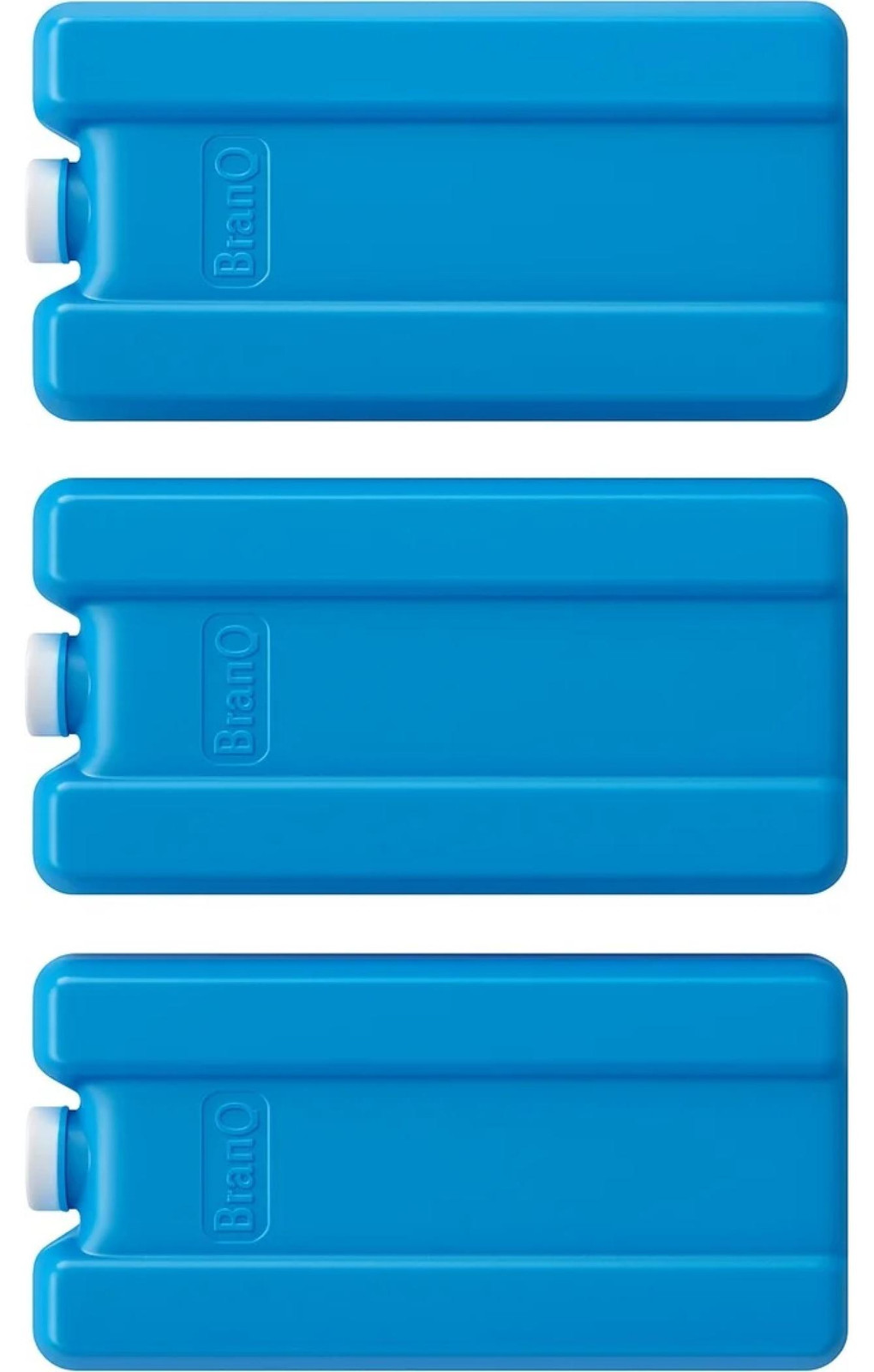 Branq Sada set van 3 koelblokjes, 0,25 liter, blauw