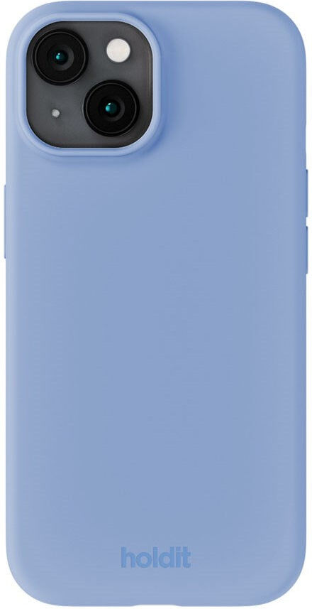iPhone 14 / 13 Holdit Soft Touch Silikone Mobil Cover - Soft Cobalt