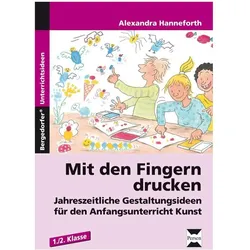 Mit den Fingern drucken, Schulbücher von Alexandra Hanneforth