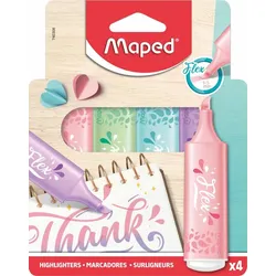 Maped Textmarker FLEX PASTELL x 4