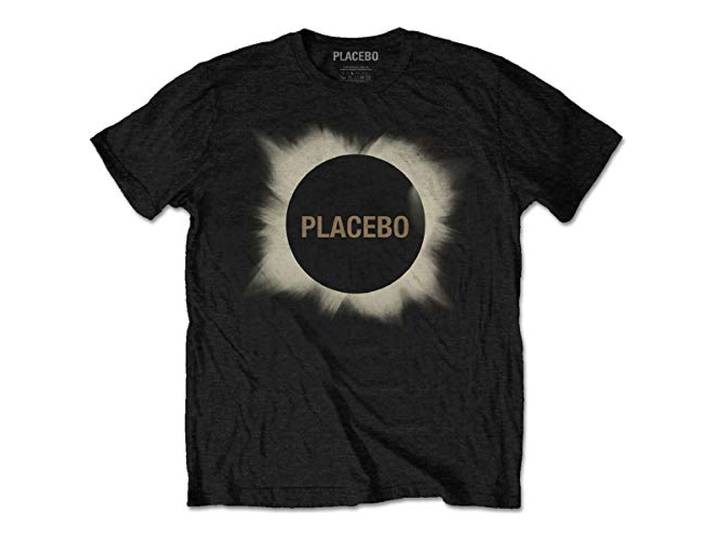 Placebo Heren Tshirt -XL- Eclipse Zwart