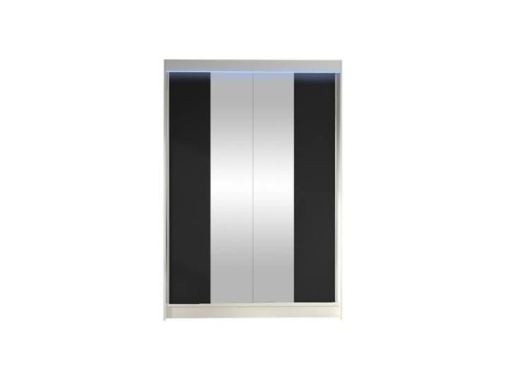 SCHWEBETÜRENSCHRANK Lino II mit RGB LED Beleuchtung