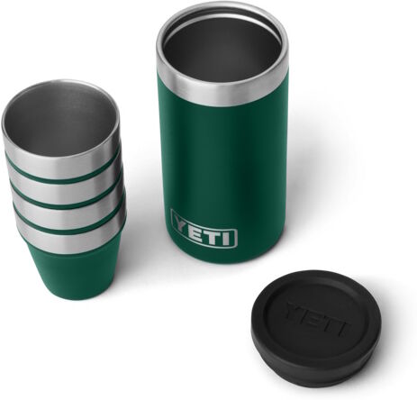Yeti Rambler Shot Glasses-Black Forest Green