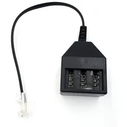 TAE Adapterkabel, RJ45 Stecker auf TAE NFN Dose, 20cm 69942