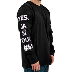 YES UNIVERSAL Longsleeve 2022 black - L