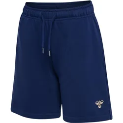 hummel, Unisex, Sporthose, Short Kind (140), Blau