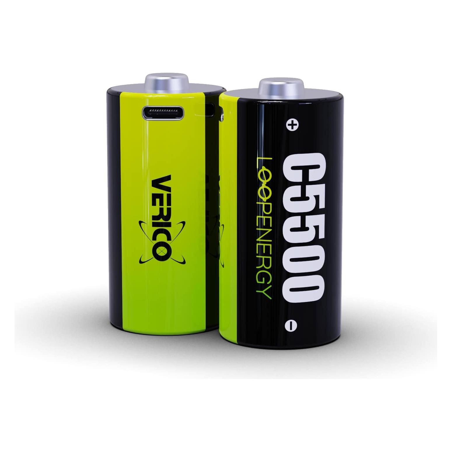 Verico LoopEnergy Baby C 1,5V (2 Stk., C, 3700 mAh) (1BTOV-A4N0A2-NN)