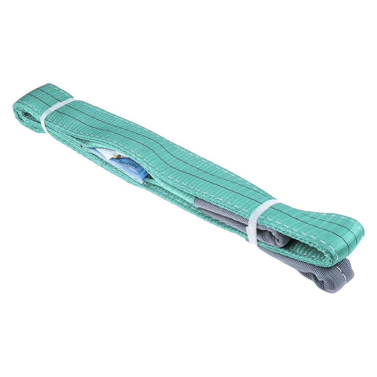 RS PRO Green duplex webbing sling,2m 2ton (7293060)