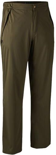 Deerhunter Mens Thunder Rain Trousers, Tarmac Green XXL