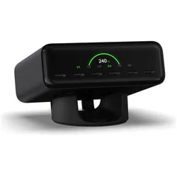 Satechi ChargeView 240W Desktop Charger - Space Black (240 W, 6 Ports), USB Ladegerät, Schwarz