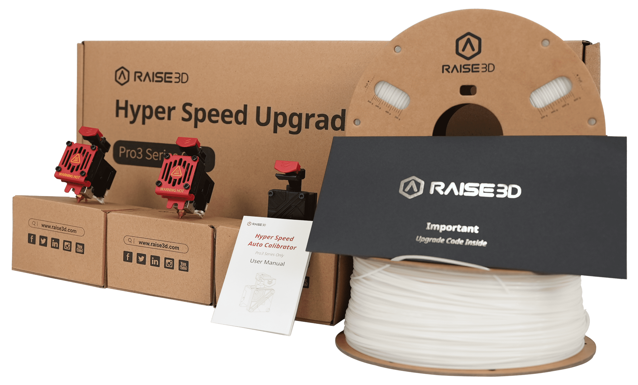 Raise3D Hyper Speed Upgrade for Pro3 Series [S]3.01.1.024.058A01
