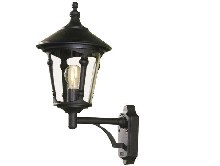 Klassieke muurlamp Virgo Up zwart KonstSmide - 571-750