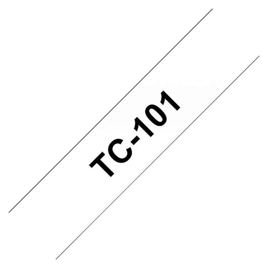 Brother Tc-101 (1.20 cm, Schwarz, Transparent) (TC-101)