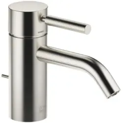 Dornbracht Meta Einhebelmischer 33501660-06 mit Ablaufgarnitur, Ausladung 125mm, platin