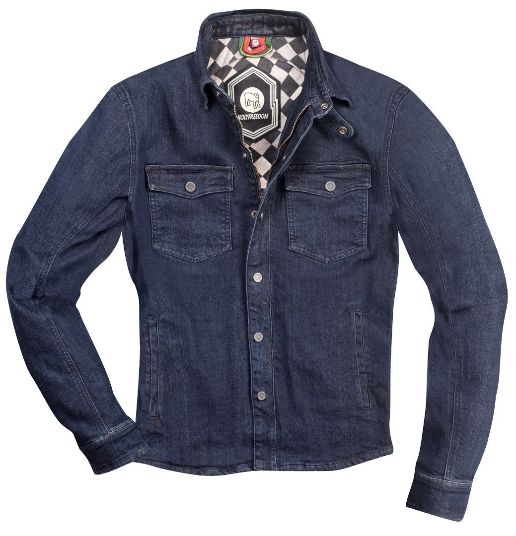 HolyFreedom Genoa Blue Motorrad Textiljacke 2409-M