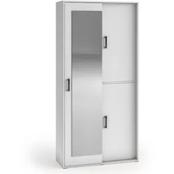 GARDEROBENSCHRANK BENVENO 100/21040 Modern Garderobenschrank Weiß