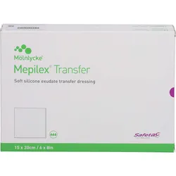 Mepilex Transfer Schaumverband 15x20 cm Steril 10 ST