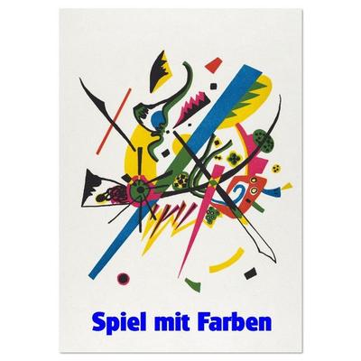 Spiel mit Farben (Wandkalender 2026 DIN A3 hoch), CALVENDO Monatskalender