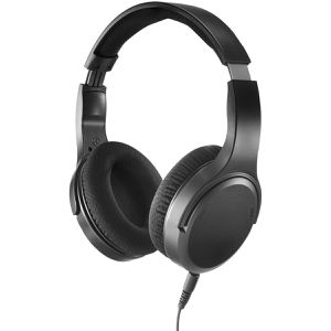 Hama Kopfhörer 221846, schwarz, Over-Ear, kabelgebunden, 3,5mm und 6,35mm Klinke
