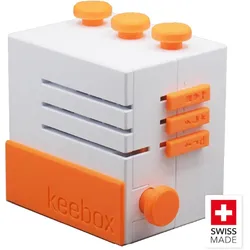 Keebox orange - Rätselbox / Rätselspiel (Deutsch, 1 Spieler)