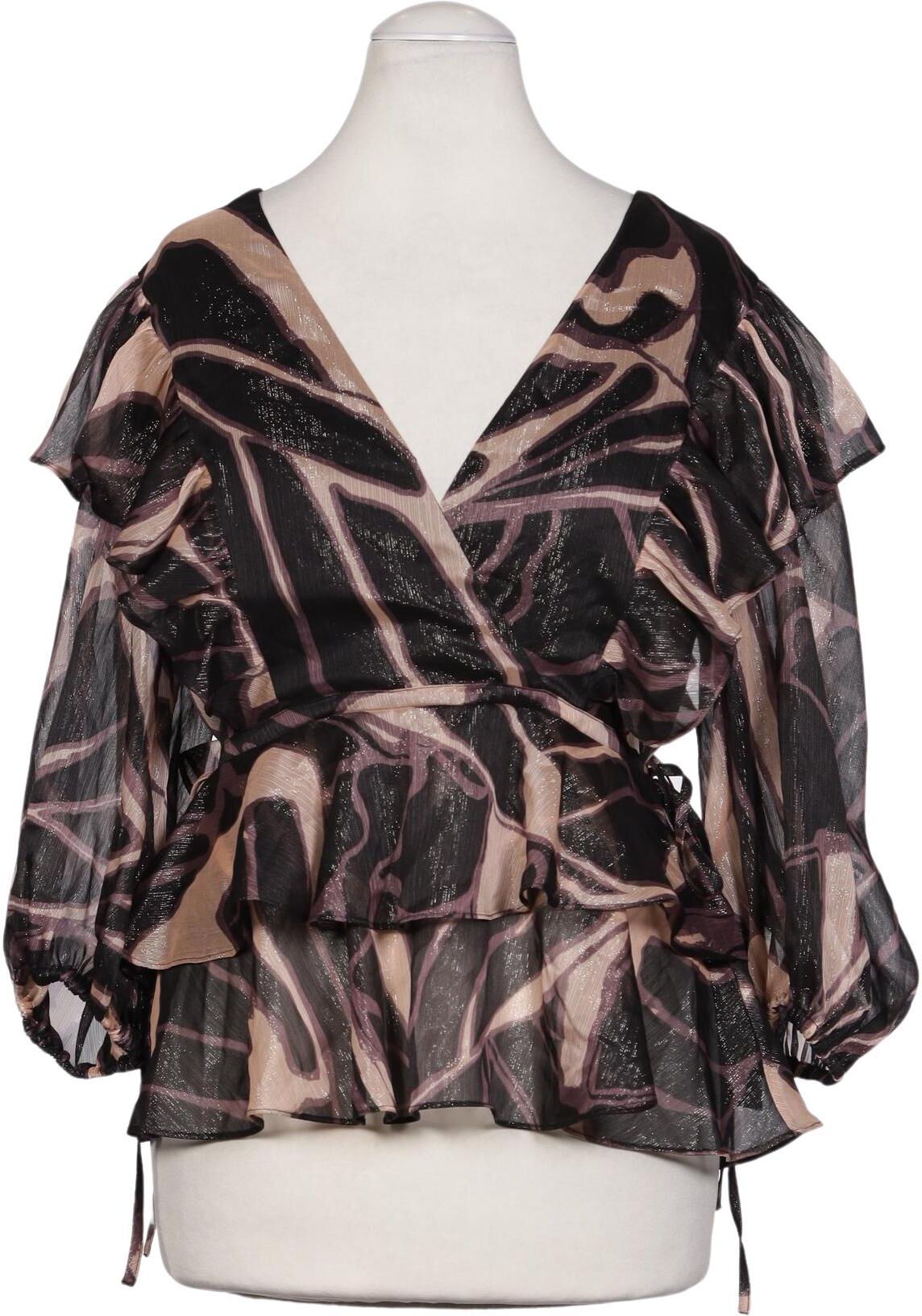 TED Baker Damen Bluse, Mehrfarbig, Gr. EU 34 (Ted Baker 0), Synthetik - Second Hand