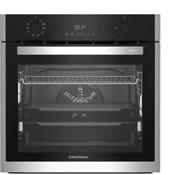Grundig GEBM19300BMPF Einbaubackofen Backofen Pyrolyse 60cm Multifunktionsofen
