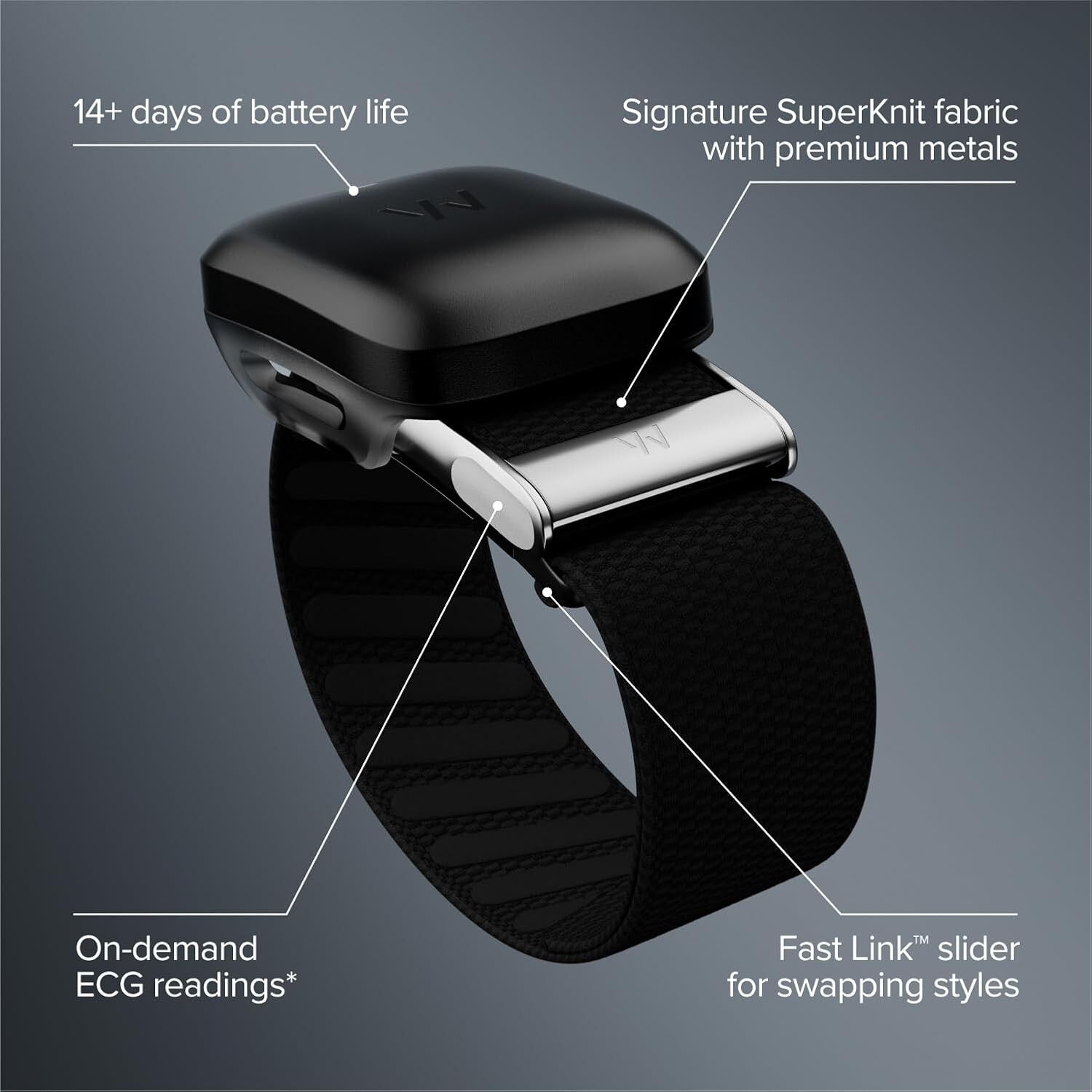 WHOOP Life (MG) Health & Fitness Tracker with 12-Month Membership