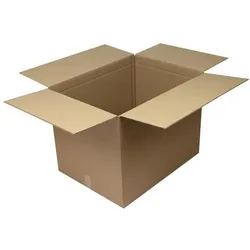 Transpak, Versandkarton + Versandbox, Faltkarton 2-wellig Masse 780x580x580mm Qualität 2.5BC braun braun (10 Stk.)