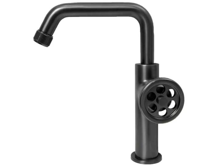 Essebagno Indus mitigeur lavabo bas gris gun métal