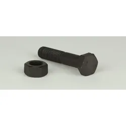 DIN 601 - Stahl blank - M 12x50 - Sechskantschrauben mit Sechskantmuttern