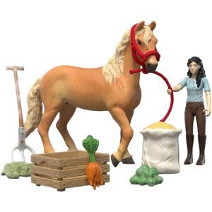 schleich Spielfigur HORSE CLUB 42797, ab 4 Jahre, Emily's Pflege Set, 15 Teile