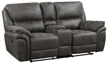 Fremont & Park Regina Microfiber Manual Double Reclining Loveseat