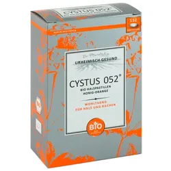 CYSTUS 052 Bio Halspastillen Honig Orange 132 St