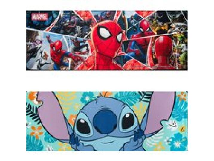 Sous-main Stitch ou Spider-Man