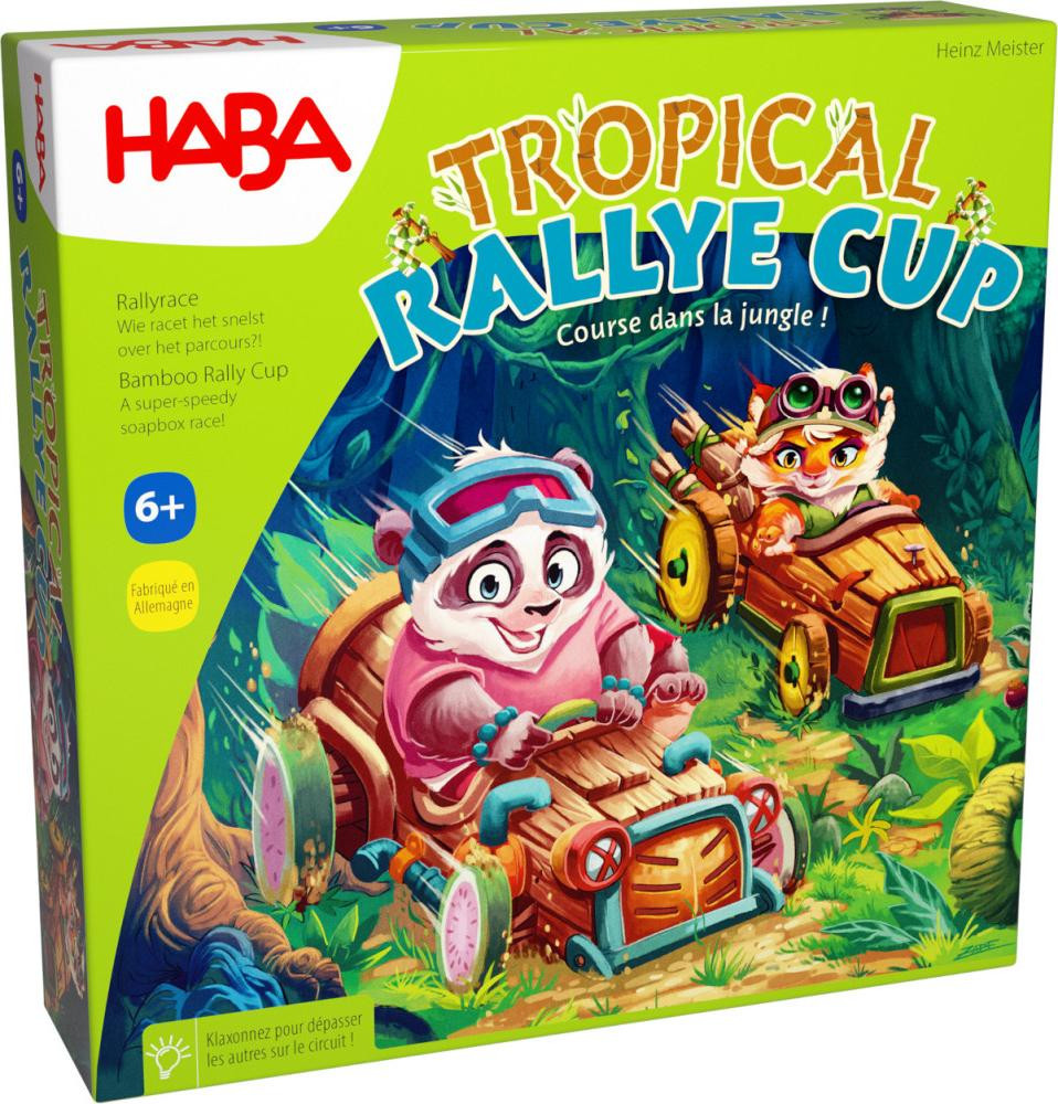 Haba Tropical Rallye Cup: Een leerzaam spel voor kinderen vanaf 6 jaar