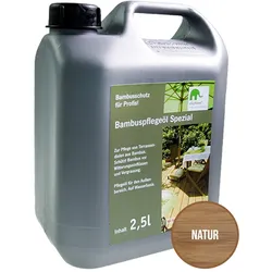 elephant Bambus-Pflegeöl "Spezial" 2,5 L natur, für CoBAM®-Terrassendielen